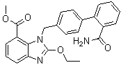 Azilsartan impurity A molecular structure (CAS 147404-76-0)