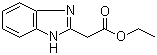 2-(1H-1,3-苯并咪唑-2-基)乙酸乙酯分子结构 (CAS 14741-71-0)