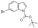 N-(tert-Butoxycarbonyl)-6-bromoindole molecular structure (CAS 147621-26-9)