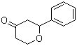 四氢-2-苯基-4H-吡喃-4-酮分子结构 (CAS 147688-62-8)