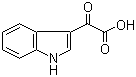 structure of CAS# 1477-49-2, 3-Indoleglyoxylic acid;Indole-3-glyoxylic acid
