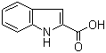 structure of CAS# 1477-50-5, Indole-2-carboxylic acid;1H-Indole-2-carboxylic acid