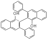 structure of CAS# 147702-14-5, (2S)-3,3'-Diphenyl[2,2'-binaphthalene]-1,1'-diol;(2S)-3,3'-Diphenyl-2,2'-binaphthalene-1,1'-diol; (S)-VANOL