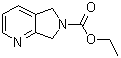 5,7-Dihydro-6H-pyrrolo[3,4-b]pyridine-6-carboxylic acid ethyl ester molecular structure (CAS 147740-01-0)
