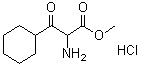 alpha-Amino-beta-oxocyclohexanepropanoic acid methyl ester hydrochloride molecular structure (CAS 147745-20-8)