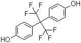 结构式 CAS# 1478-61-1, 双酚 AF; 六氟双酚 A; 4,4'-(六氟异丙叉)双酚; 2,2-双-(4-羟苯基)六氟丙烷