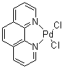 structure of CAS# 14783-10-9, 1,10-Phenanthrolinedichloropalladium;Dichloro(1,10-phenanthroline)palladium; cis-Dichloro(1,10-phenanthroline)palladium