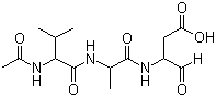 Acetyl-valyl-alanyl-aspartal molecular structure (CAS 147837-52-3)