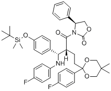 Ezetimibe Impurity 110 molecular structure (CAS 1478663-95-4)