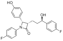 Ezetimibe (SSR)-Isomer molecular structure (CAS 1478664-18-4)