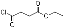 structure of CAS# 14794-31-1, Ethyl succinyl chloride;Ethyl 3-(chloroformyl)propionate; Ethyl 4-chloro-4-oxobutyrate