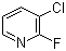 3-氯-2-氟吡啶分子结构 (CAS 1480-64-4)