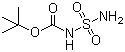 structure of CAS# 148017-28-1, N-(tert-Butoxycarbonyl)sulfamide;N-(Aminosulfonyl)carbamic acid 1,1-dimethylethyl ester