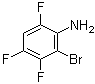 2,4,5-Trifluoro-6-bromoaniline molecular structure (CAS 1481-21-6)