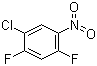 2,4-Difluoro-5-chloronitrobenzene molecular structure (CAS 1481-68-1)