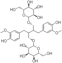 Seco-isolariciresinol diglucoside molecular structure (CAS 148244-82-0)