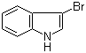 3-Bromoindole molecular structure (CAS 1484-27-1)