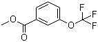 结构式 CAS# 148438-00-0, 3-(三氟甲氧基)苯甲酸甲酯