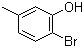 2-Bromo-5-methylphenol molecular structure (CAS 14847-51-9)