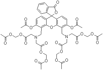 Cellstain Calcein-AM molecular structure (CAS 148504-34-1)