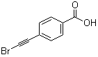 structure of CAS# 1485684-77-2, 4-(2-Bromoethynyl)benzoic acid