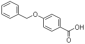 4-(Benzyloxy)benzoic acid molecular structure (CAS 1486-51-7)