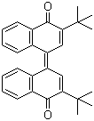 2-(tert-Butyl)-4-[3-(tert-butyl)-4-oxo-1(4H)-naphthalenylidene]-1(4H)-naphthalenone molecular structure (CAS 148808-97-3)
