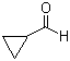 Cyclopropanecarboxaldehyde molecular structure (CAS 1489-69-6)