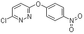3-氯-6-(4-硝基苯氧基)哒嗪分子结构 (CAS 1490-54-6)