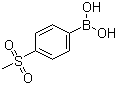 4-(Methanesulfonyl)phenylboronic acid molecular structure (CAS 149104-88-1)