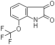 7-(Trifluoromethoxy)-1H-indole-2,3-dione molecular structure (CAS 149125-30-4)