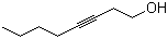 3-辛炔-1-醇分子结构 (CAS 14916-80-4)