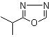 2-(1-Methylethyl)-1,3,4-oxadiazole molecular structure (CAS 149324-24-3)