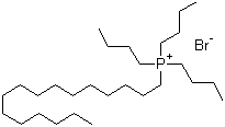 十六烷基三丁基溴化鏻分子结构 (CAS 14937-45-2)