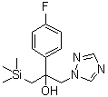结构式 CAS# 149508-90-7, 硅氟唑; 克菌星