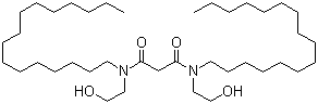 双羟乙基双鲸蜡基丙二酰胺分子结构 (CAS 149591-38-8)