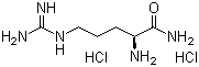 结构式 CAS# 14975-30-5, L-精氨酰胺二盐酸盐