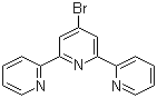结构式 CAS# 149817-62-9, 4'-溴-2,2':6',2''-三联吡啶