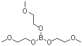 Tris(2-methoxyethoxy)borane molecular structure (CAS 14983-42-7)