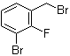 1-Bromo-3-bromomethyl-2-fluorobenzene molecular structure (CAS 149947-16-0)
