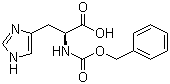 N-Cbz-L-histidine molecular structure (CAS 14997-58-1)