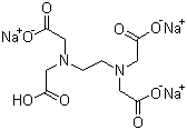 Trisodium versenate molecular structure (CAS 150-38-9)