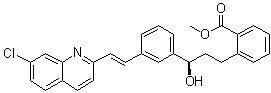 2-[(3R)-3-[3-[(1E)-2-(7-Chloro-2-quinolinyl)ethenyl]phenyl]-3-hydroxypropyl]benzoic acid methyl ester molecular structure (CAS 150026-72-5)