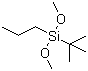 tert-Butylpropyldimethoxysilane molecular structure (CAS 150176-63-9)