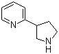 2-(Pyrrolidin-3-yl)pyridine molecular structure (CAS 150281-45-1)