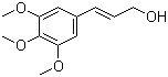 3-(3,4,5-三甲氧基苯基)-2-丙烯-1-醇分子结构 (CAS 1504-56-9)