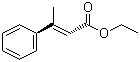 structure of CAS# 1504-72-9, Ethyl 3-phenylbut-2-enoate;Ethyl trans-beta-methylcinnamate