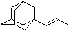 structure of CAS# 150587-69-2, (E)-1-(Prop-1-en-1-yl)adamantane;(E)-1-(Prop-1-en-1-yl)adamantane