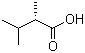 (S)-2,3-二甲基丁酸分子结构 (CAS 15071-34-8)