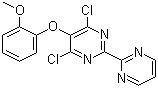 4,6-Dichloro-5-(2-methoxyphenoxy)-2,2'-bipyrimidine molecular structure (CAS 150728-13-5)